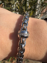 Load image into Gallery viewer, Fope 18ct white gold Bracelet with Diamond Clasp
