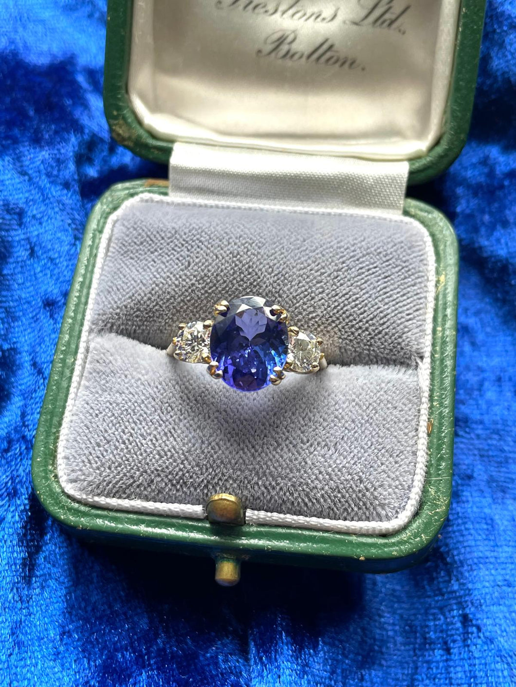 Tremendous Tanzanite Ring