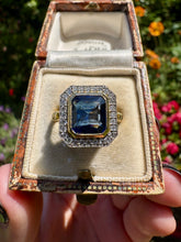 Load image into Gallery viewer, Sapphire and Diamond Ring in 18ct Yellow Gold
