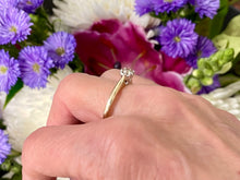 Load image into Gallery viewer, Solitaire Diamond Ring in 9ct Yellow Gold
