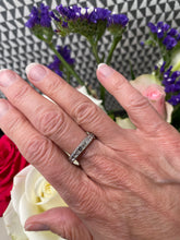 Load image into Gallery viewer, French Cut Diamond Full Eternity Ring
