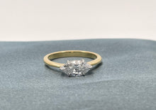 Load image into Gallery viewer, Fabulous 1ct Marquise Cut Solitaire Ring in 18ct Yellow Gold and Platinum
