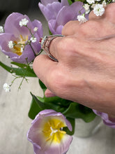 Load image into Gallery viewer, Spectacular Pink Sapphire Double Diamond Cluster Ring in 18ct Yellow Gold and Platinum
