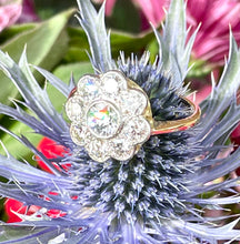 Load image into Gallery viewer, Diamond Daisy Cluster Ring
