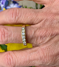 Load image into Gallery viewer, Half Eternity Diamond Ring in 18ct Yellow Gold
