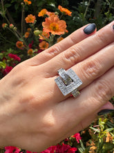 Load image into Gallery viewer, Diamond Buckle Ring
