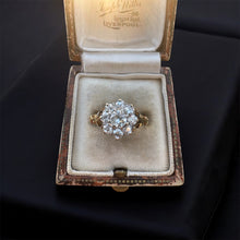 Load image into Gallery viewer, Old Cut Diamond Cluster Ring
