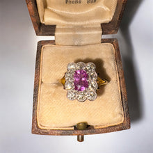 Load image into Gallery viewer, Beautiful Pink Sapphire and Diamond Ring
