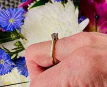 Load image into Gallery viewer, Solitaire Diamond Ring in 9ct Yellow Gold
