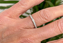 Load image into Gallery viewer, Full Eternity Ring in Platinum
