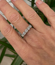 Load image into Gallery viewer, Five Stone Diamond Ring in Platinum
