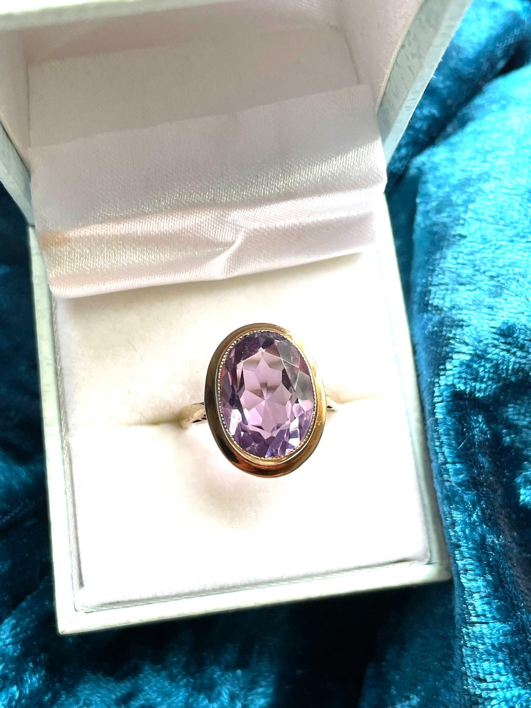 Preowned Amethyst Ring