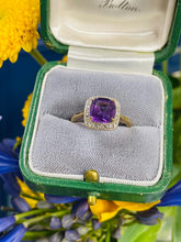 Load image into Gallery viewer, Preloved Amethyst Ring
