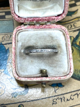 Load image into Gallery viewer, Full Eternity Ring Set in Platinum
