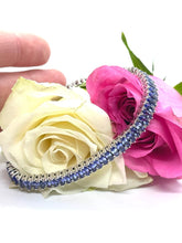 Load image into Gallery viewer, Tanzanite Diamond Bracelet
