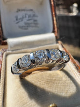 Load image into Gallery viewer, 1.25ct Round Brilliant Diamond Half Eternity Ring in 18ct White Gold
