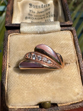 Load image into Gallery viewer, Diamond and Mother of Pearl Ring
