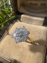 Load image into Gallery viewer, Diamond Flower Cluster Ring
