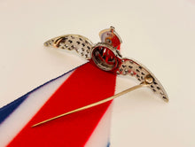 Load image into Gallery viewer, Diamond Set Sweetheart Brooch
