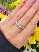 Load image into Gallery viewer, Asscher Cut Diamond Five-Stone Ring
