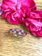 Load image into Gallery viewer, Ruby and Diamond Preloved Ring
