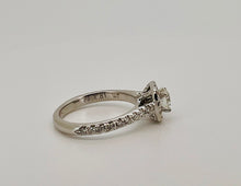 Load image into Gallery viewer, Cushion Cut Diamond Ring in 14ct White Gold

