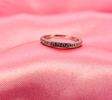 Load image into Gallery viewer, Half Eternity Diamond Ring in 18ct White Gold
