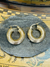 Load image into Gallery viewer, Chunky Preloved Hoops
