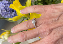 Load image into Gallery viewer, Bypass Diamond Ring in 18ct White Gold
