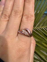 Load image into Gallery viewer, Diamond and Mother of Pearl Ring

