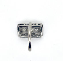 Load image into Gallery viewer, Vintage Art Deco Old Cut Diamond Plaque Ring in Platinum
