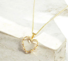Load image into Gallery viewer, Classic Diamond Set Heart Pendant
