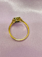 Load image into Gallery viewer, Sapphire and Diamond Cluster Ring in 9ct Yellow Gold
