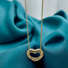 Load image into Gallery viewer, 18ct Yellow Gold &amp; Diamond Heart Pendant
