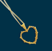 Load image into Gallery viewer, Classic Diamond Set Heart Pendant
