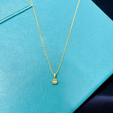 Load image into Gallery viewer, Emerald &amp; Diamond Pendant in Rich 18ct Gold
