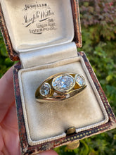 Load image into Gallery viewer, 18ct Gold Three-Stone Diamond Ring
