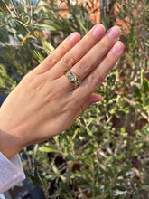 Load image into Gallery viewer, 18ct Gold Three-Stone Diamond Ring
