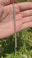 Load and play video in Gallery viewer, Diamond Tennis Bracelet in 18ct Gold
