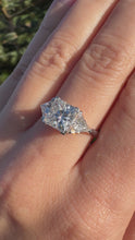 Load and play video in Gallery viewer, Princess Cut Diamond Ring
