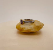 Load and play video in Gallery viewer, Pink Tourmaline and Diamond Ring in 18ct Yellow Gold and White Gold
