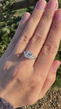 Load and play video in Gallery viewer, Princess Cut Diamond Ring
