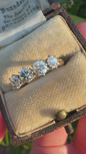 Load and play video in Gallery viewer, Diamond Four-Stone Ring
