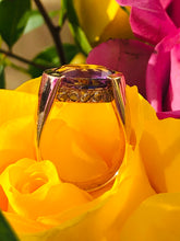 Load image into Gallery viewer, Contemporary French Amethyst and Diamond Ring
