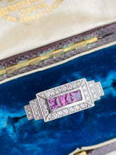 Load image into Gallery viewer, Pink Sapphire &amp; Diamond Ring
